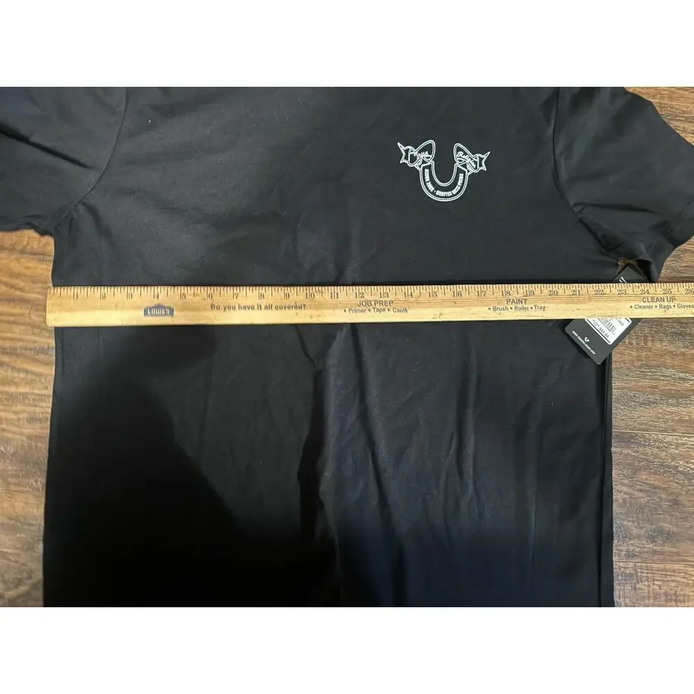 True Religion T-shirt Men's Color Black Size L